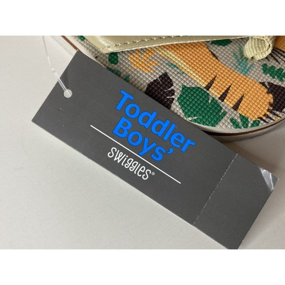 Swiggles Jungle Lion Toddler Boys Flip Flops Medium 7/8 NWT A24 - Picture 5 of 12